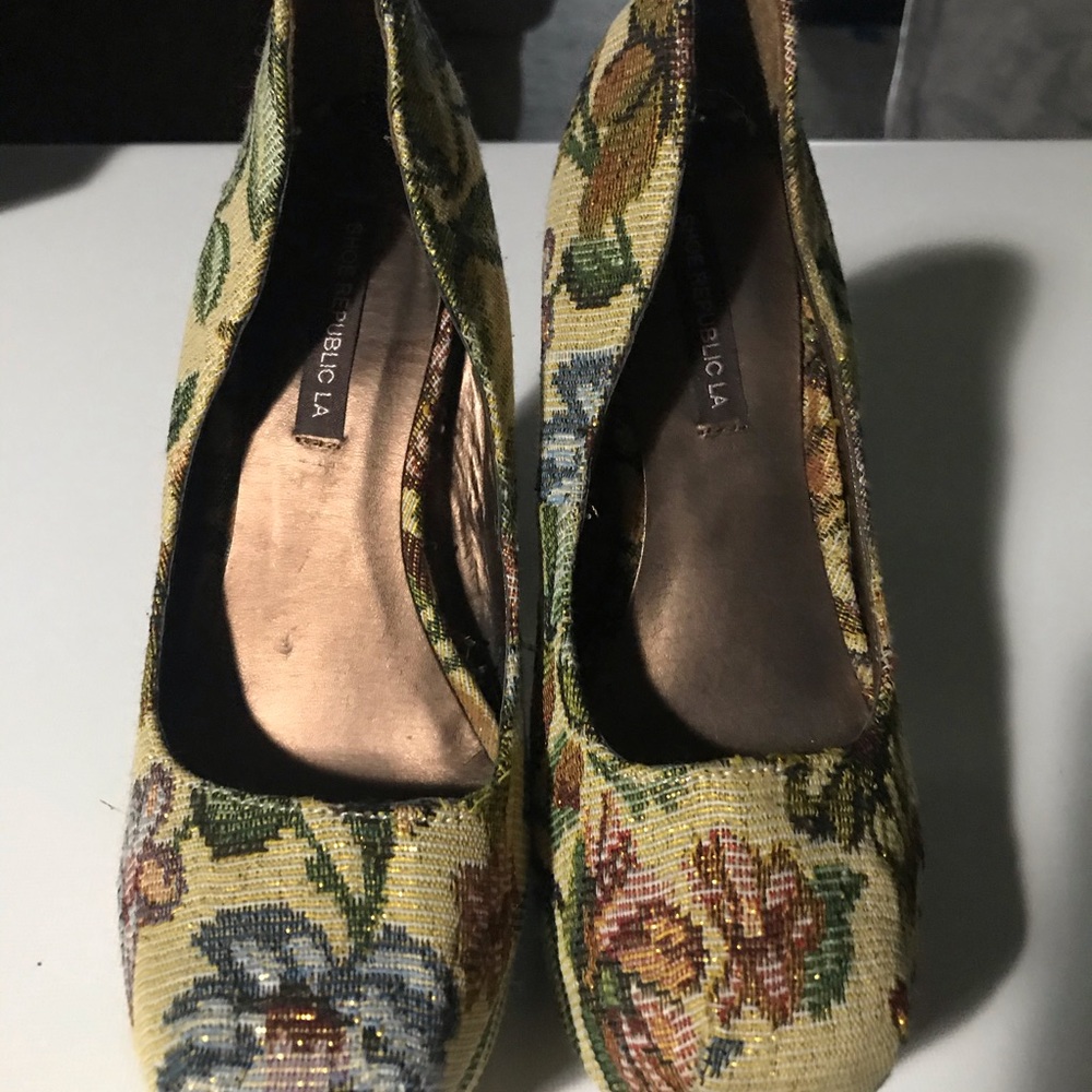 Patterned platform shoes - Picture 2 of 7